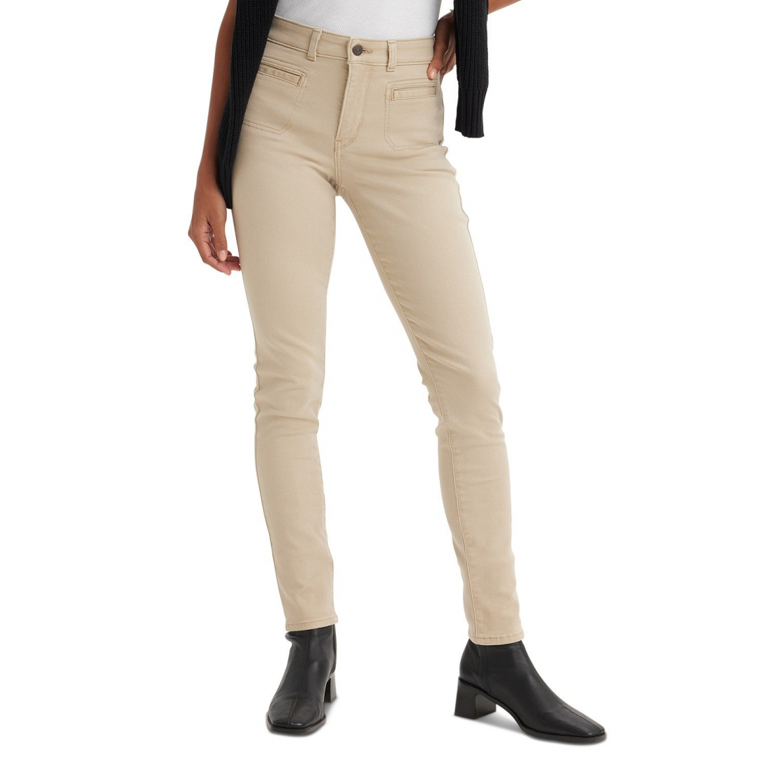 '311 Welt-Pocket Shaping' Skinny Jeans für Damen