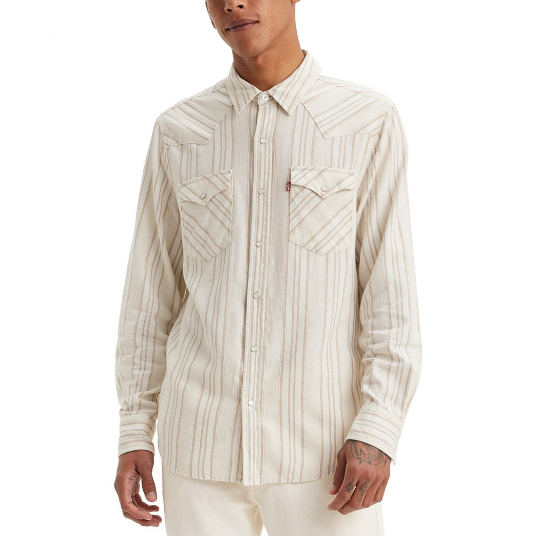 Chemise 'Classic Standard Fit Western' pour Hommes