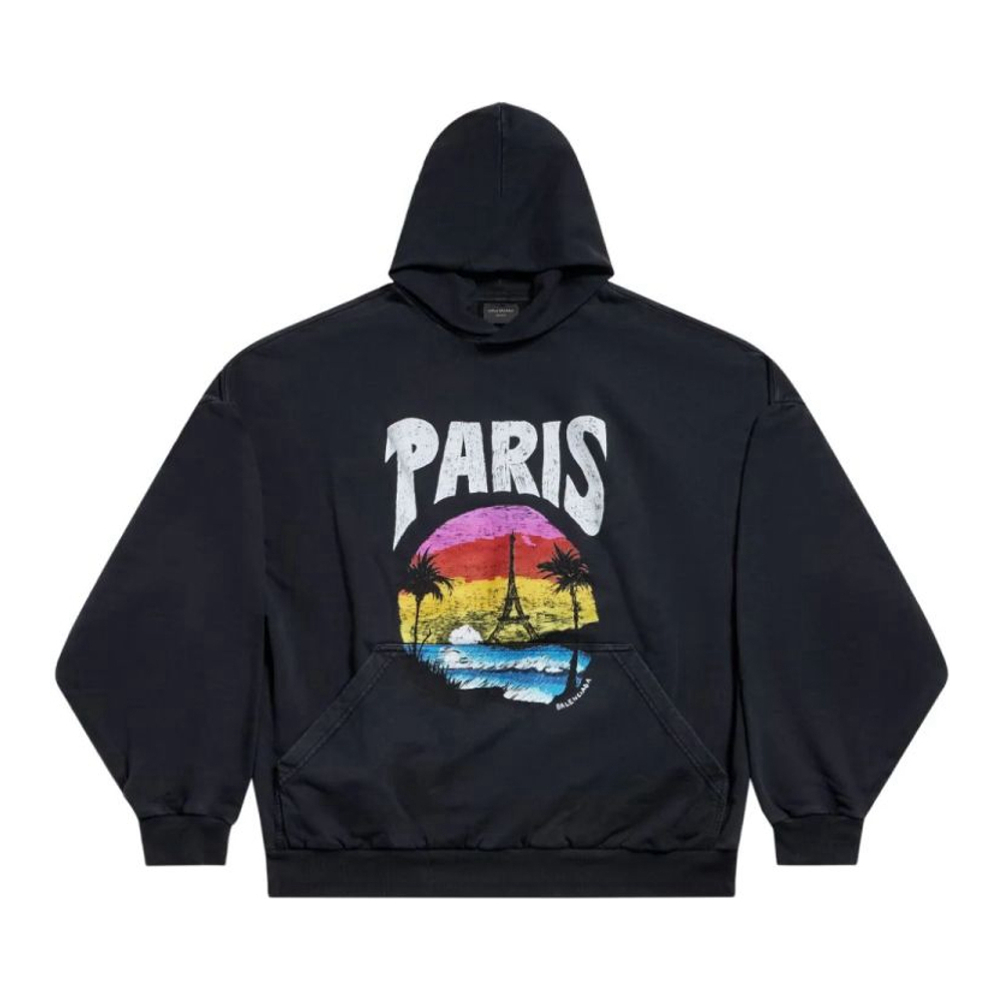 Women's 'Paris Tropical' Hoodie