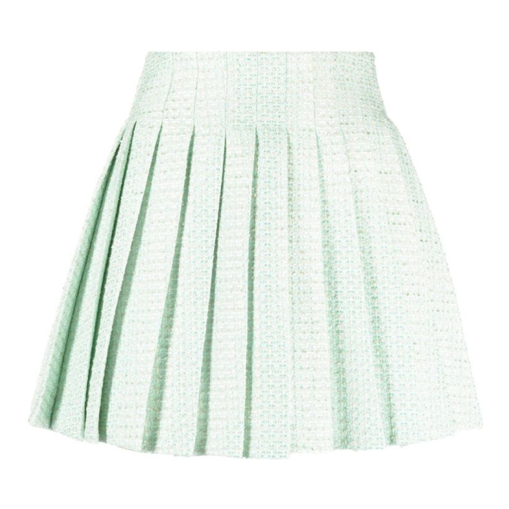 Women's 'Tweed Pleated' Mini Skirt