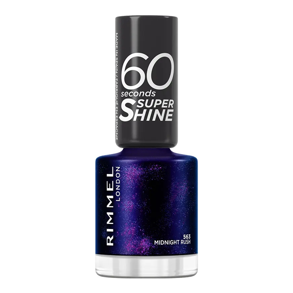 Vernis à ongles '60 Seconds Super Shine' - 563 Midtnight Rush 8 ml