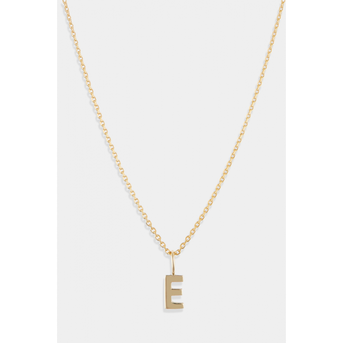 Pendentif 'Lettre E' pour Femmes