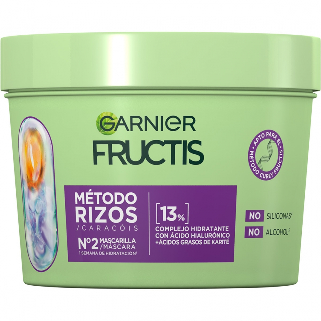 'Fructis Curly Method' Hair Mask - 370 ml