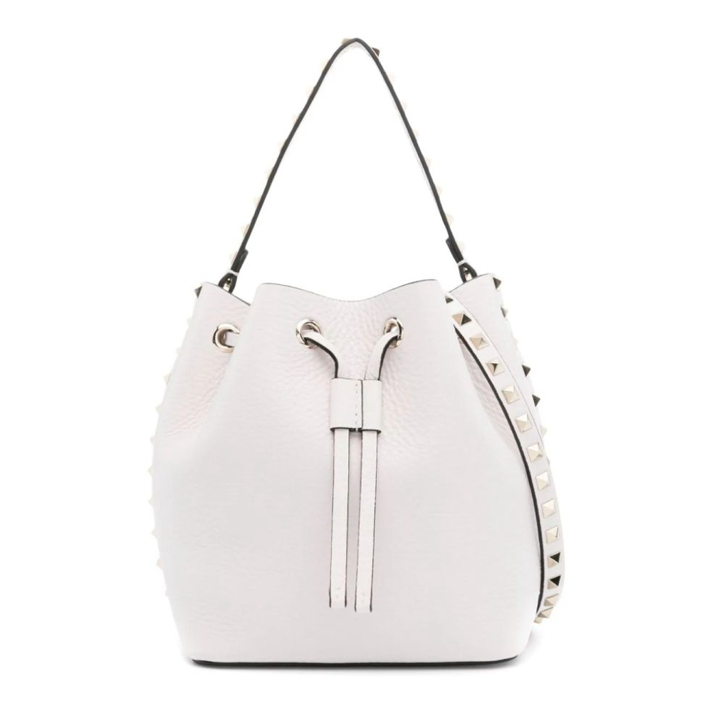 Women's 'Rockstud-Embellished' Bucket Bag