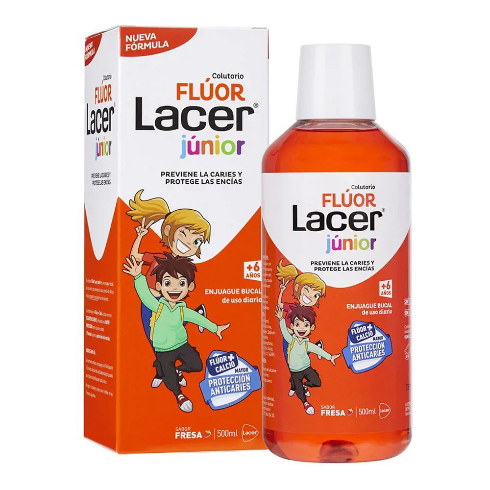 'Fluor Daily Strawberry 0.05%' Mouthwash - 500 ml