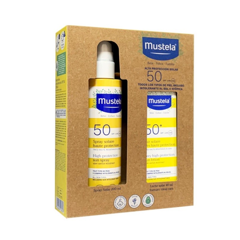 Set de soins solaires 'Solar Spray Family SPF50' - 2 Pièces