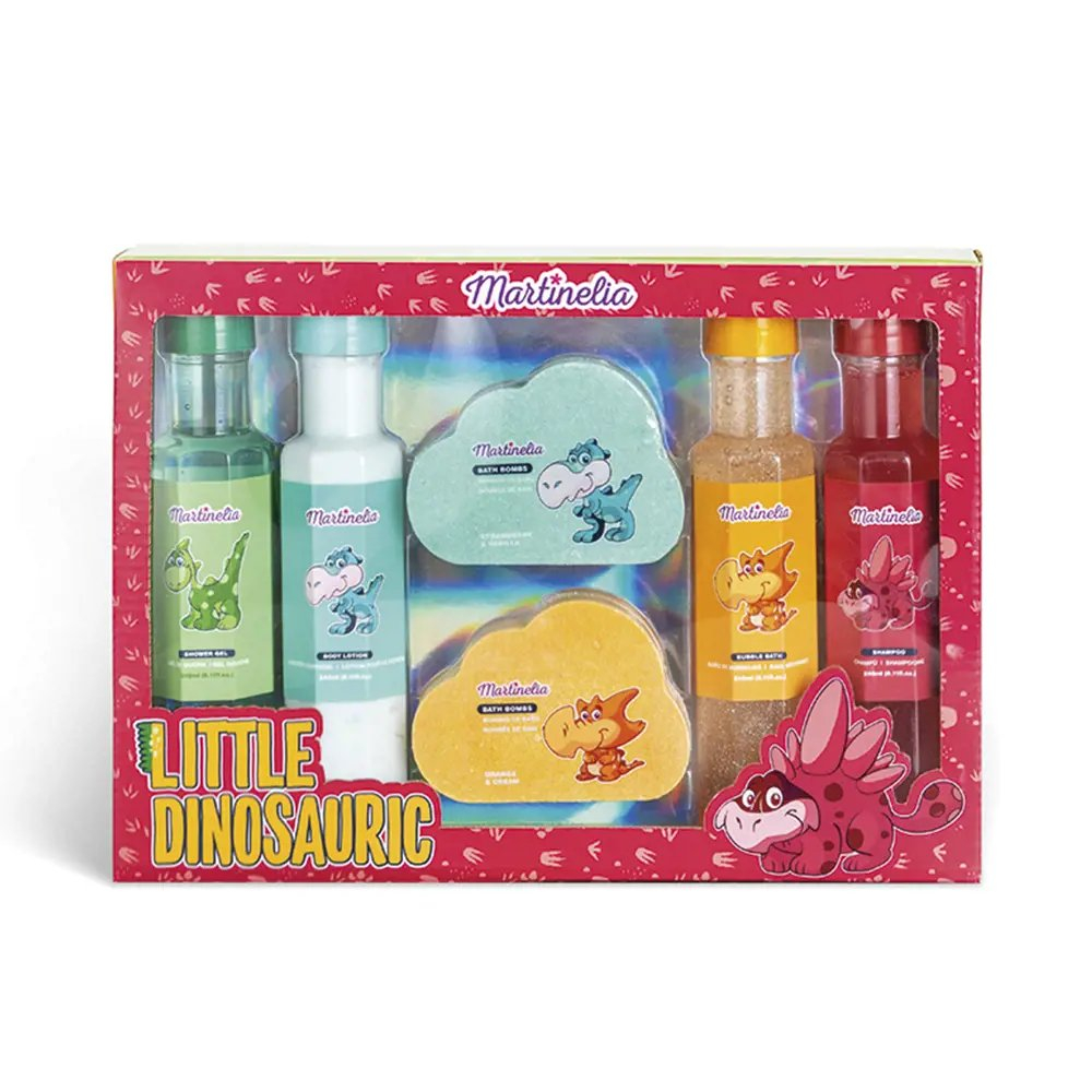 'Little Dinosauric' Bath Set - 6 Pieces
