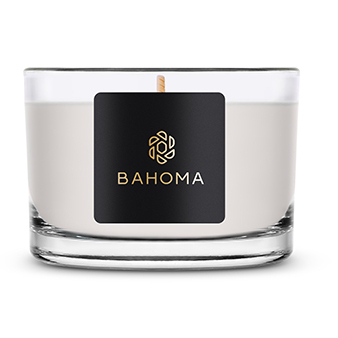 'Classic Compact' Candle - Black Tea & Vanilla 80 g