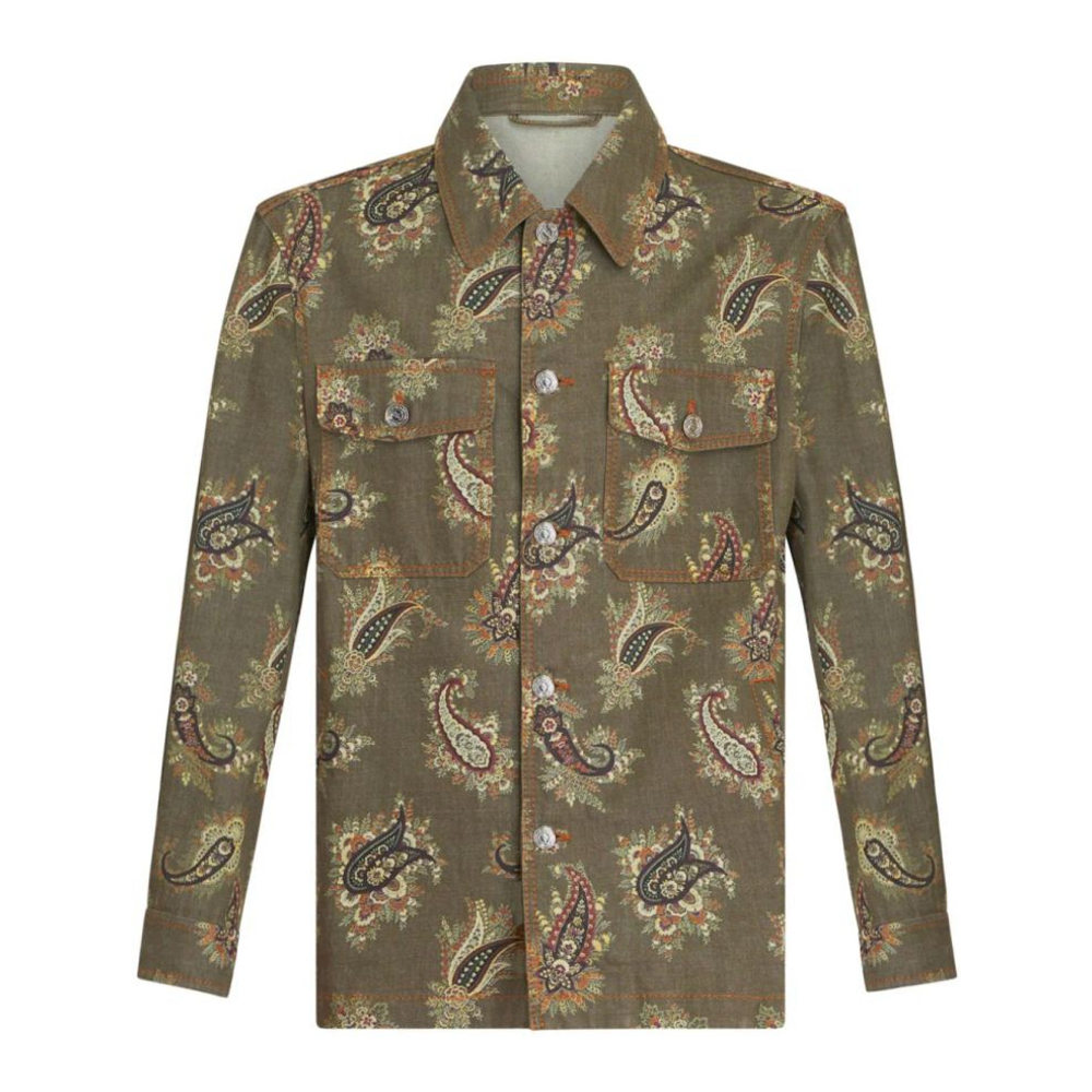 Men's 'Paisley' Overshirt