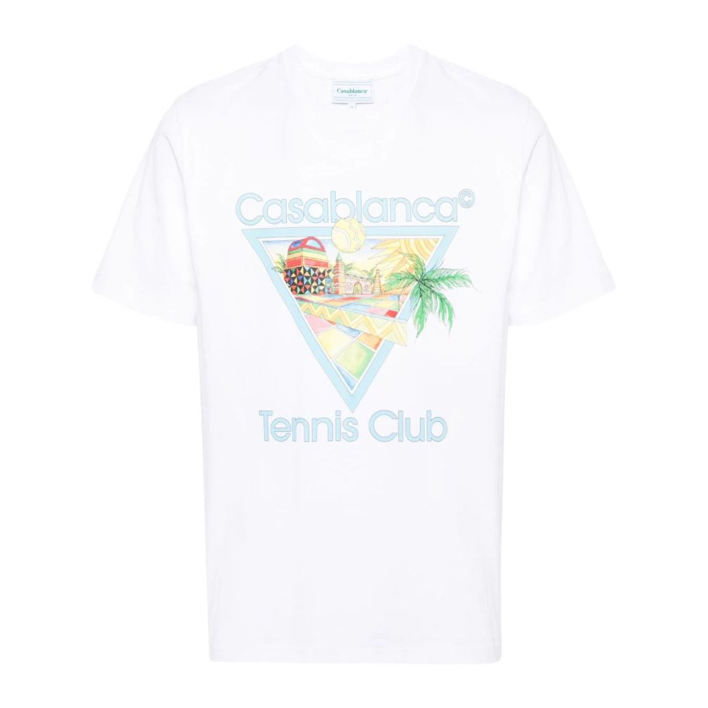'Afro Cubism Tennis Club' T-Shirt für Herren