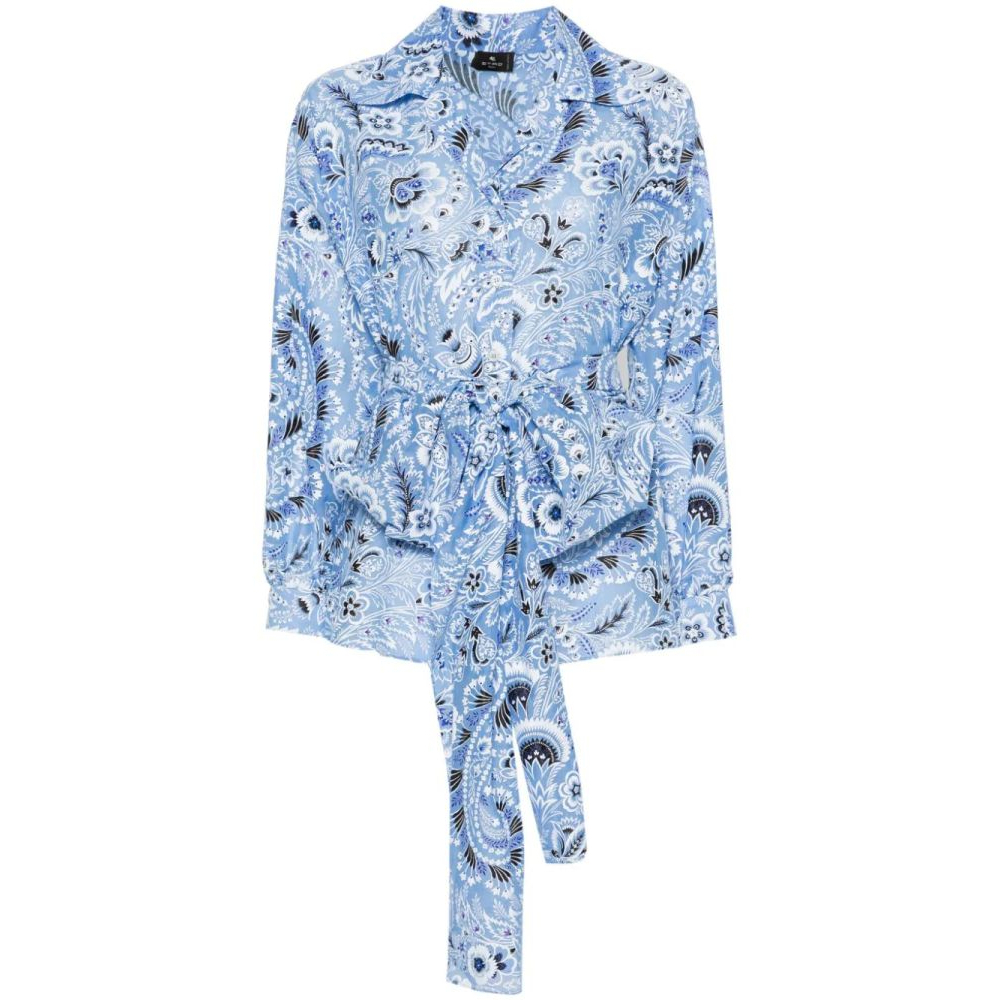 Chemise 'Floral-Print' pour Femmes