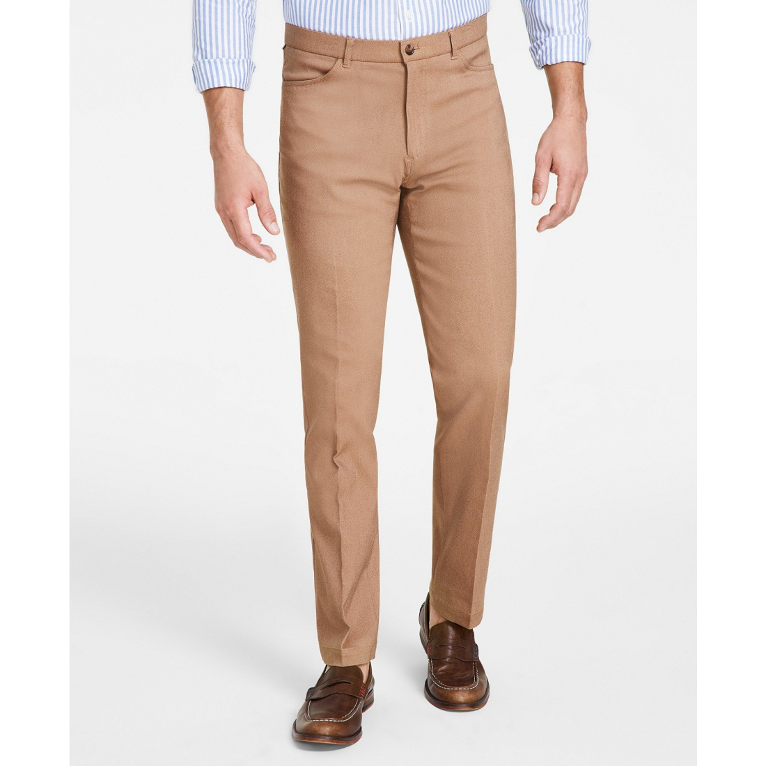 Modern-Fit Twill Pants pour Hommes