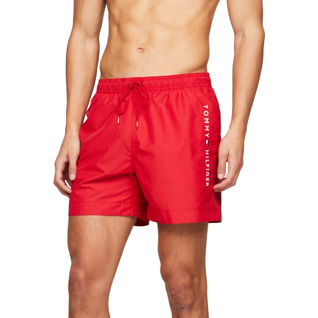 Men's 'Drawstring Logo' Swimming Shorts