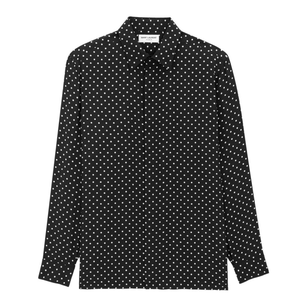 'Polka-Dot' Hemd für Herren