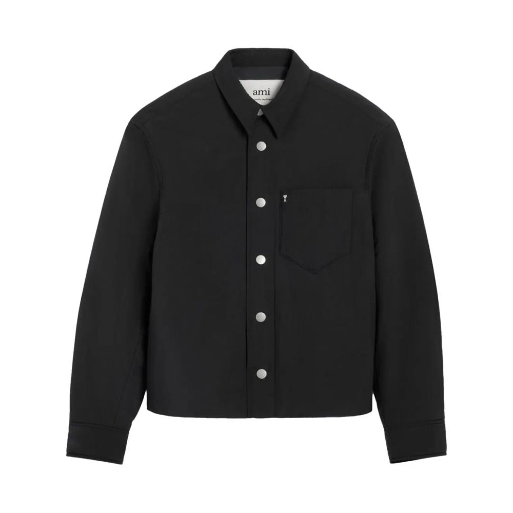 Men's 'Logo-Plaque Button-Up' Jacket