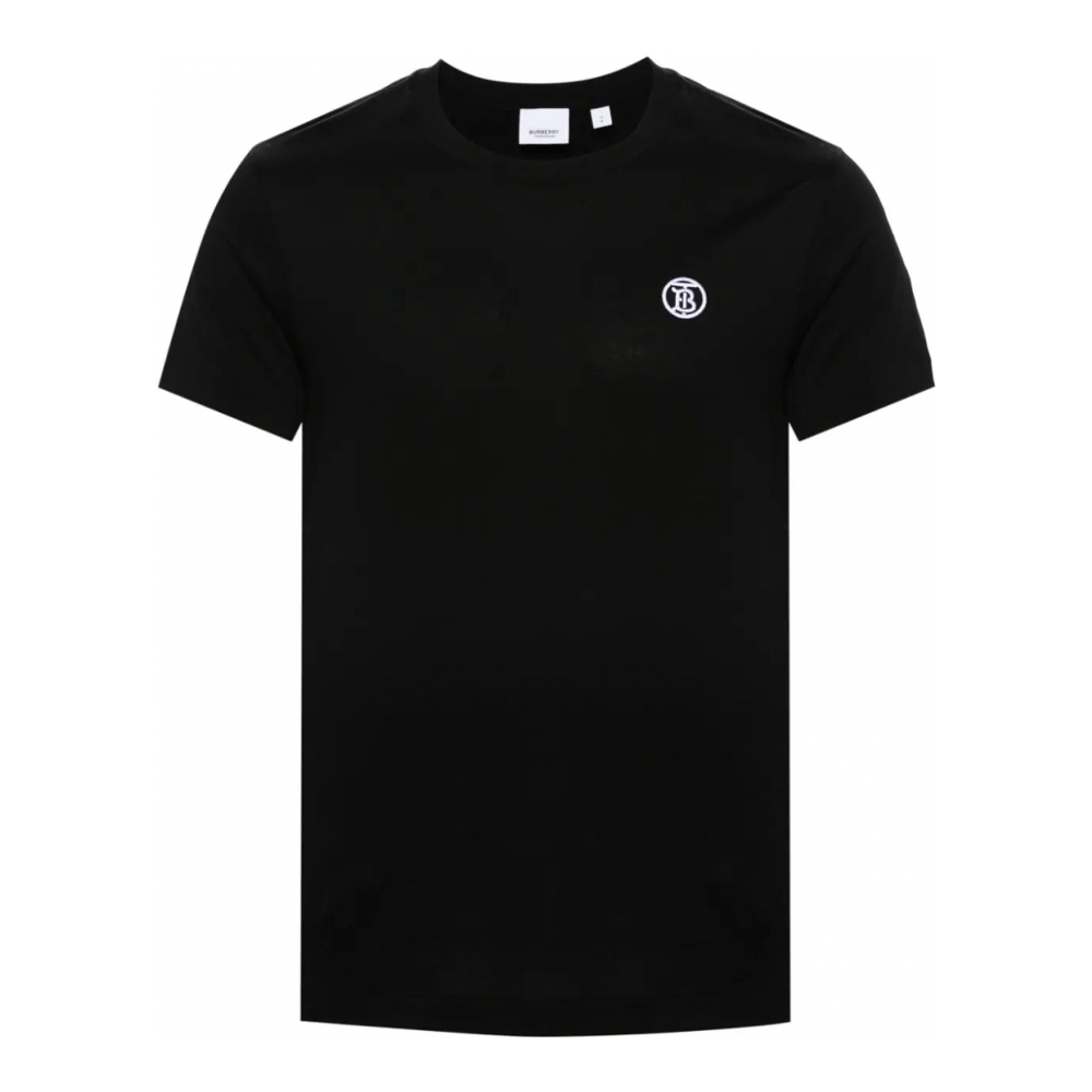 T-shirt 'Logo-Embroidered' pour Hommes