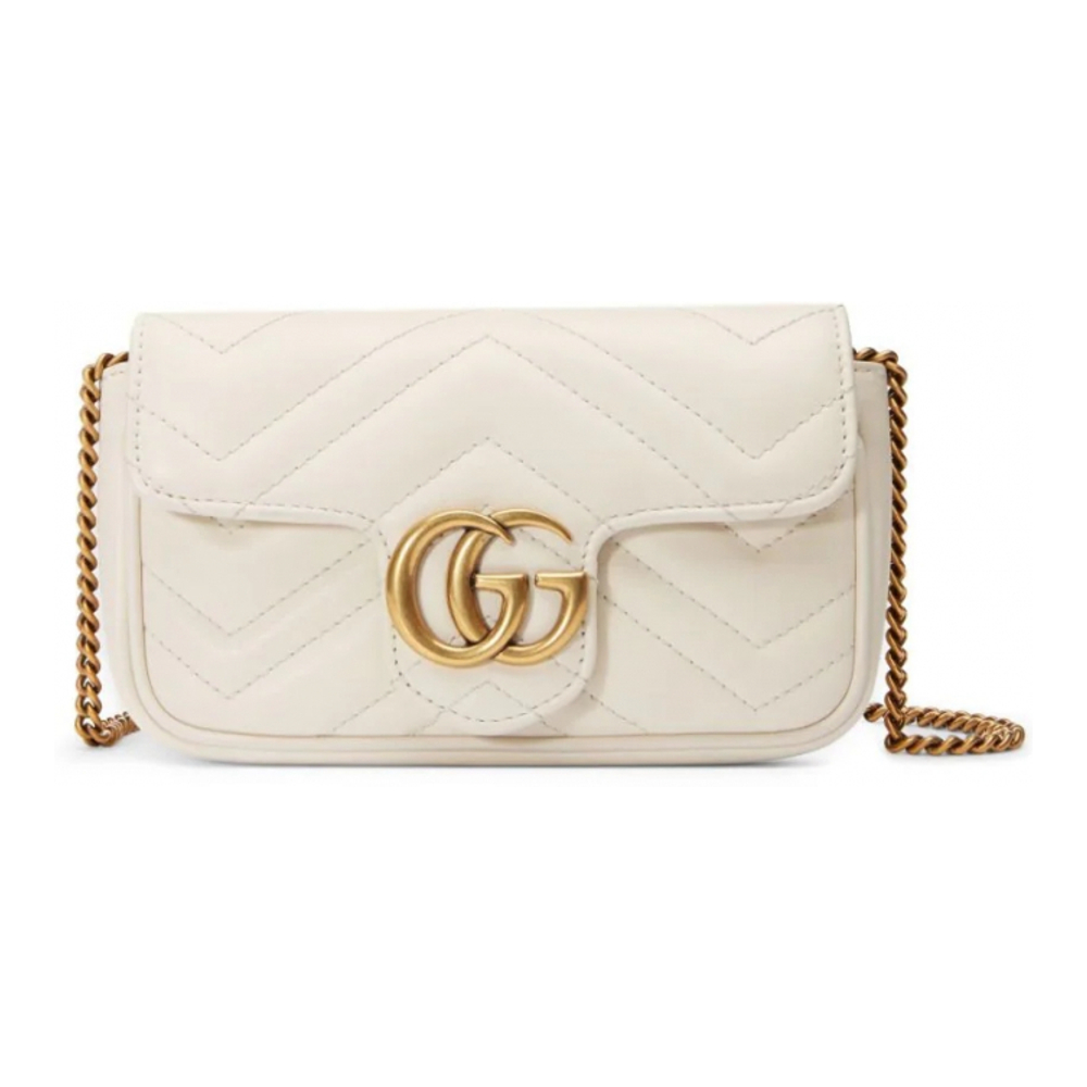 Women's 'Super Mini Gg Marmont' Shoulder Bag