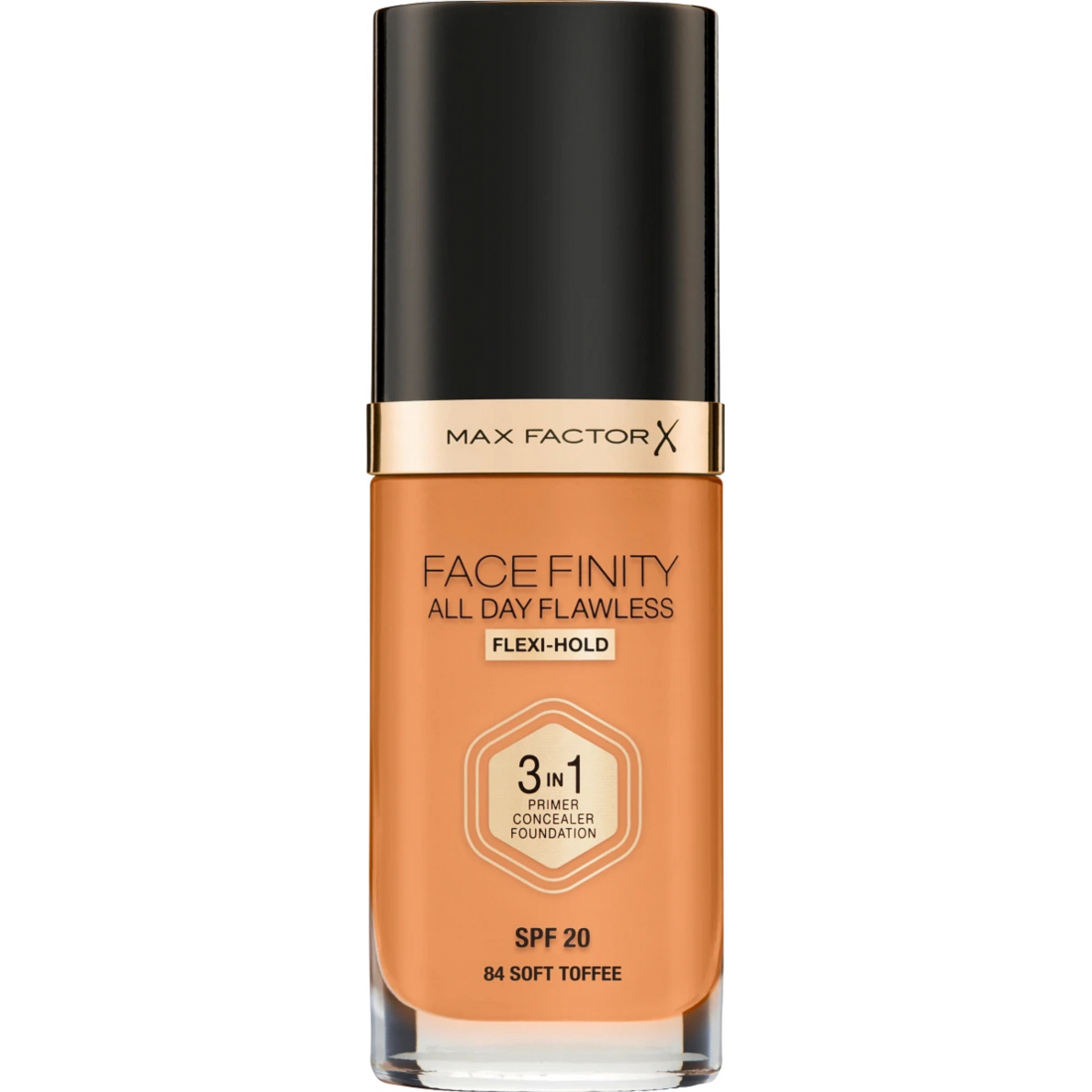 Fond de teint 'Facefinity All Day Flawless 3 in 1' - 84 Soft Toffee 30 ml