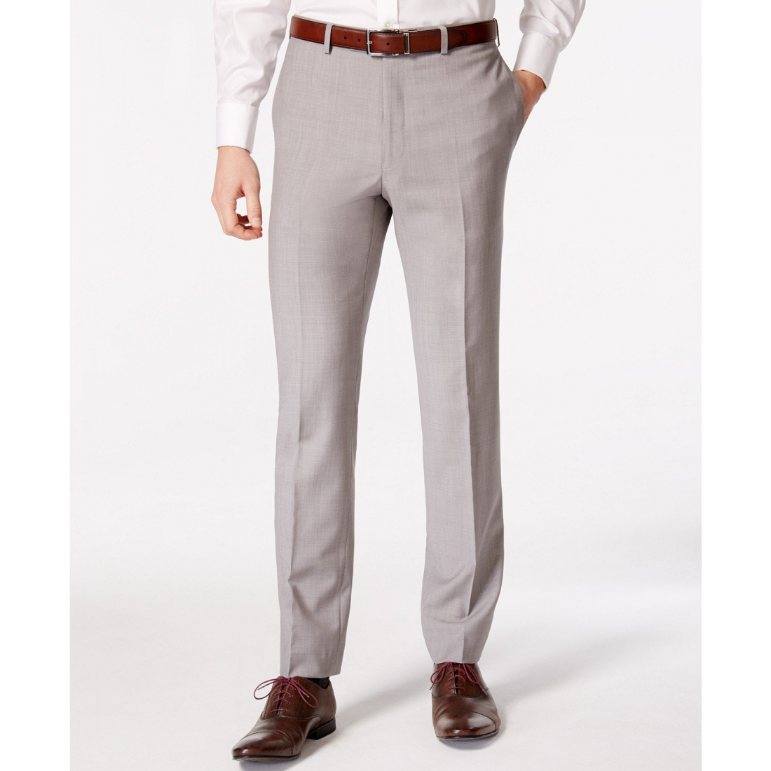 Men's 'Solid Classic-Fit' Suit Trousers