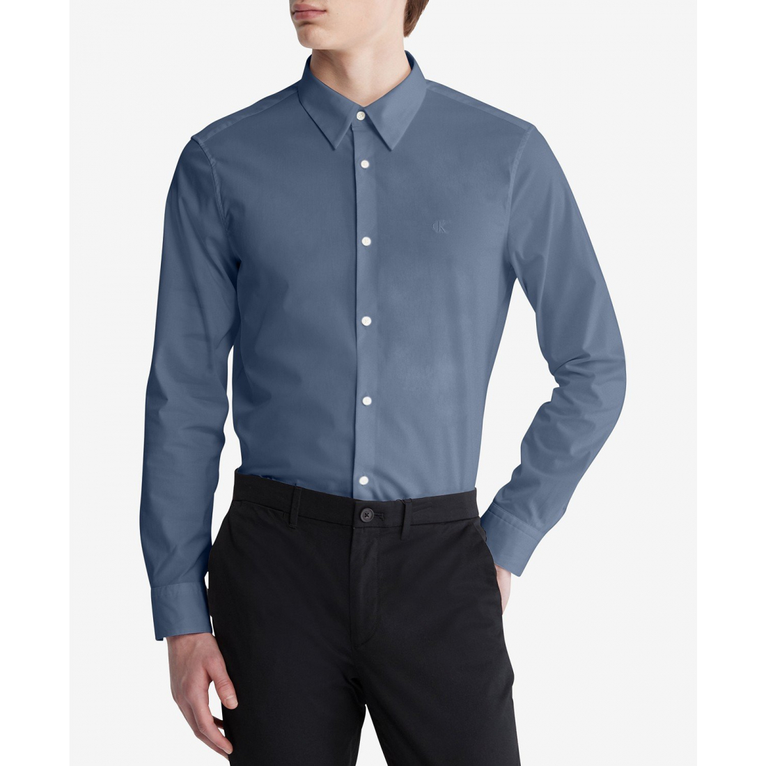 'Slim-Fit Refined Button-Down Shirt' pour Hommes