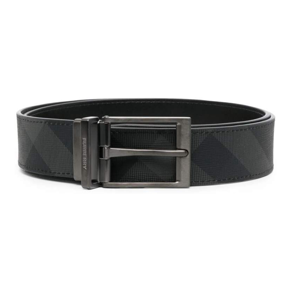 Men's 'Check Reversible' Adjustable Belt