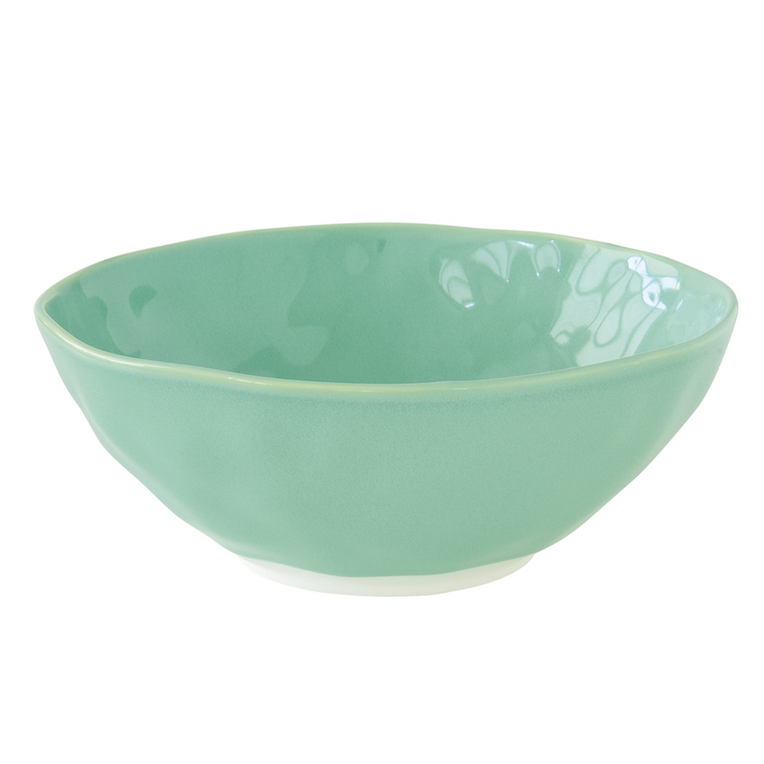 Set Of 2 Interiors Porcelain Bowl Ø 22 cm Aqua