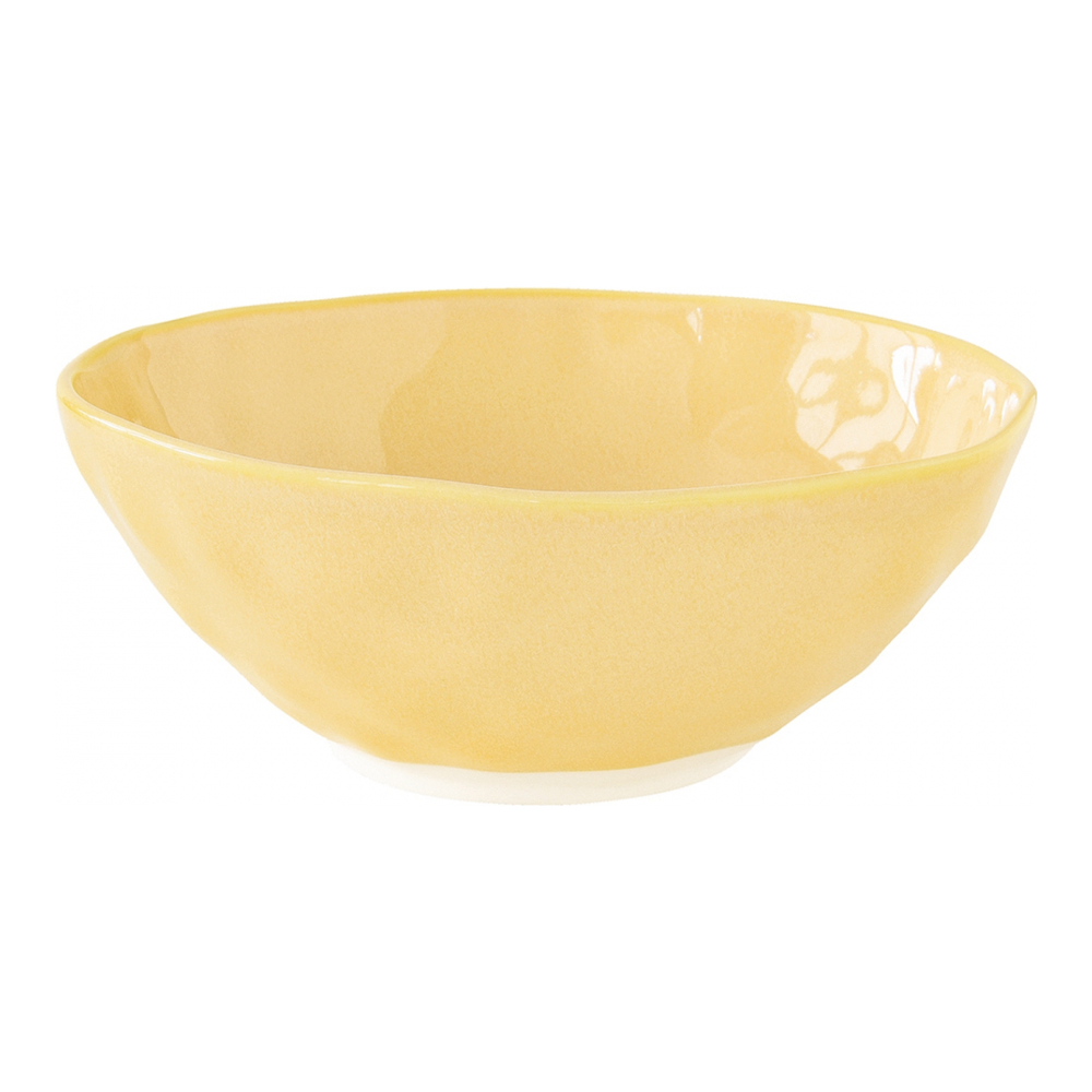 Set Of 4 Interiors Yellow Porcelain Bowl Ø 18 cm