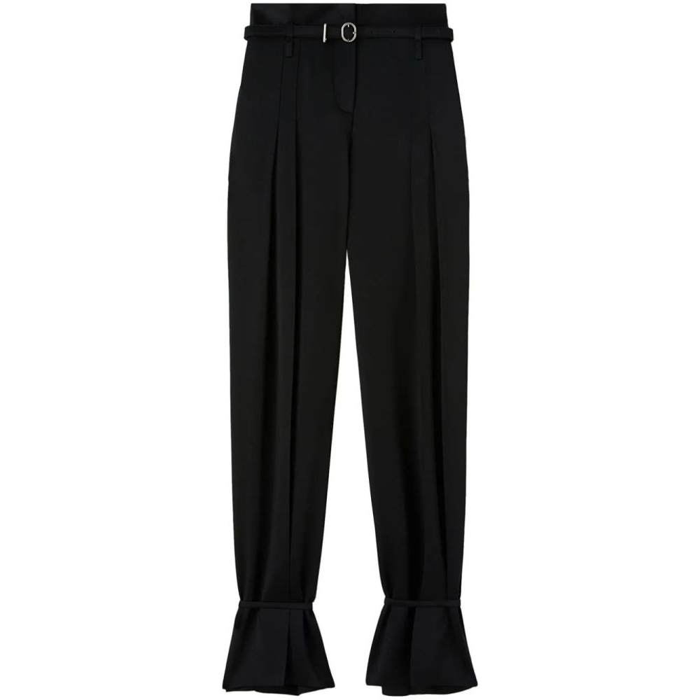 Pantalon 'Belted Ankle-Tie Tailored' pour Femmes