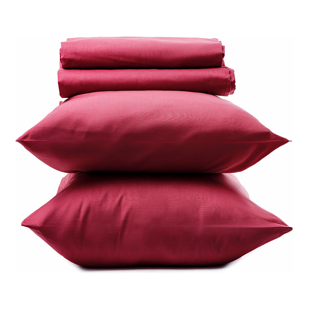 'Tinta Unita' Double Sheet Set - 4 Pieces