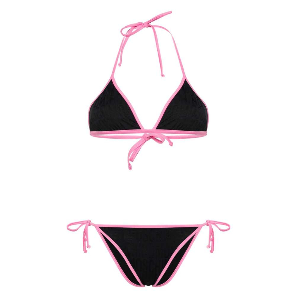 'Contrasting-Borders' Bikini für Damen