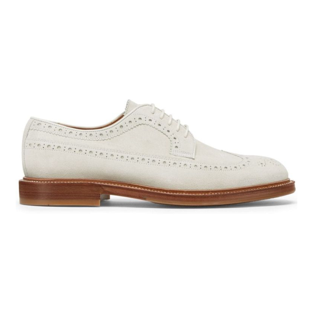 'Perforated-Embellished' Derby Schuhe für Herren