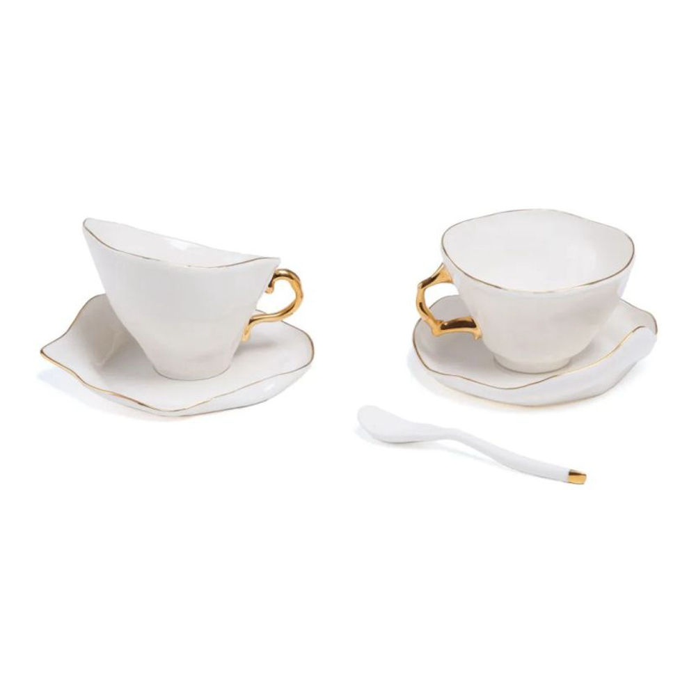 'Meltdown' Tea Cup Set - 2 Pieces