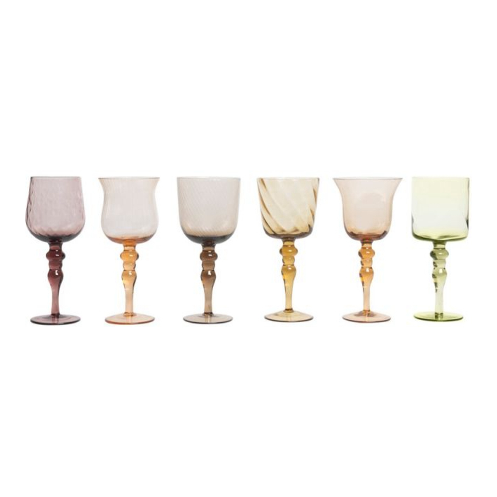 'Calici Assorted Shapes' Glas Set - 23 cm - 6 Stücke