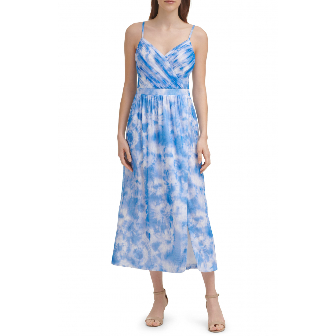 'Tie Dye Sun' Midi Kleid für Damen