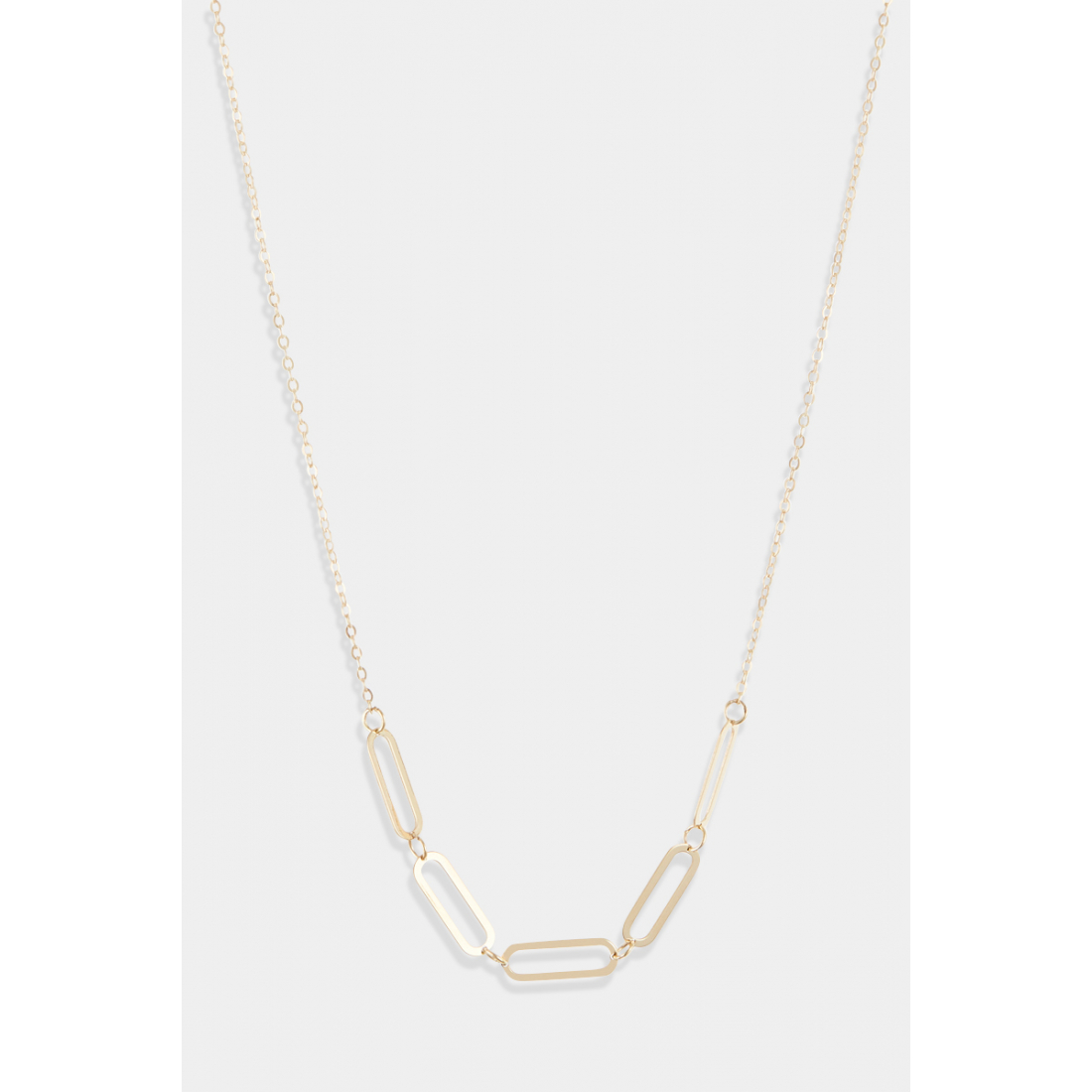 Collier 'Minimalist Paperclip' pour Femmes