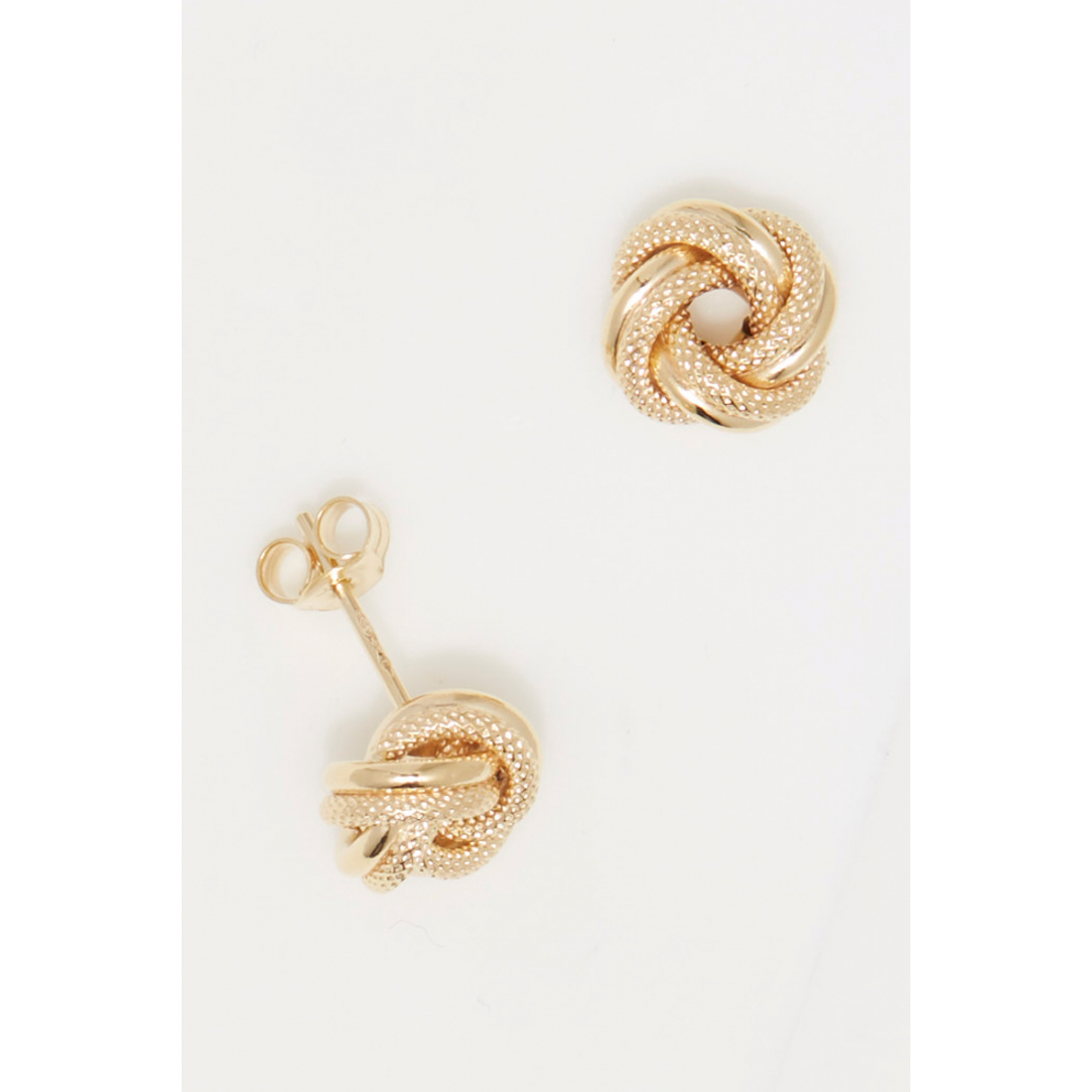 Boucles d'oreilles 'Noeud Torsadé' pour Femmes