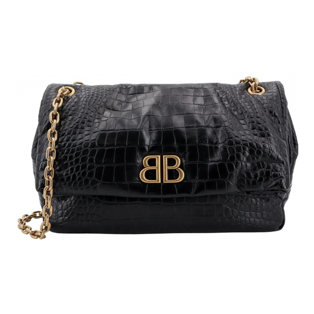 Women's 'Monaco BB Logo Embossed' Shoulder Bag