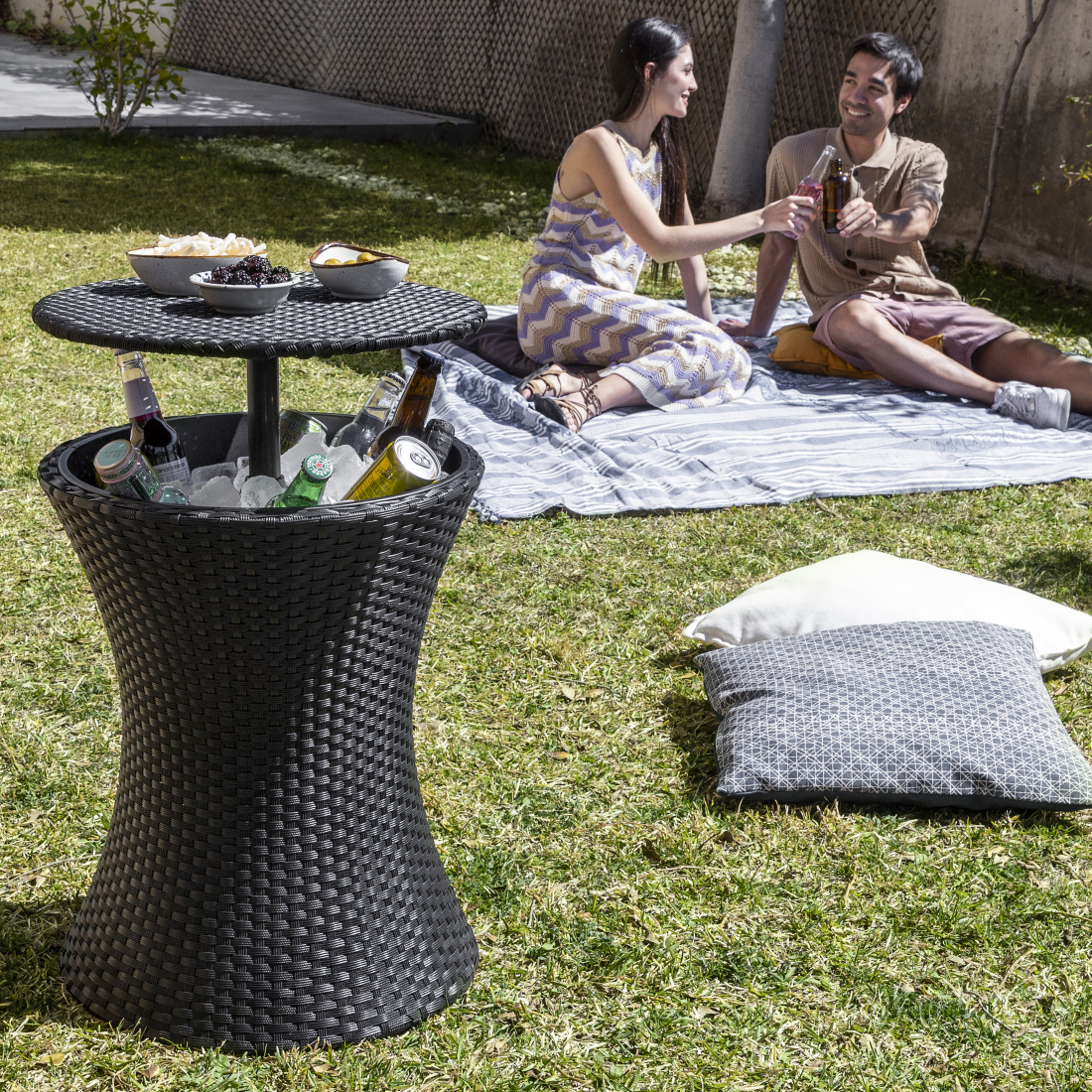 Table-Réfrigérateur de Jardin 3 en 1 Frizzble