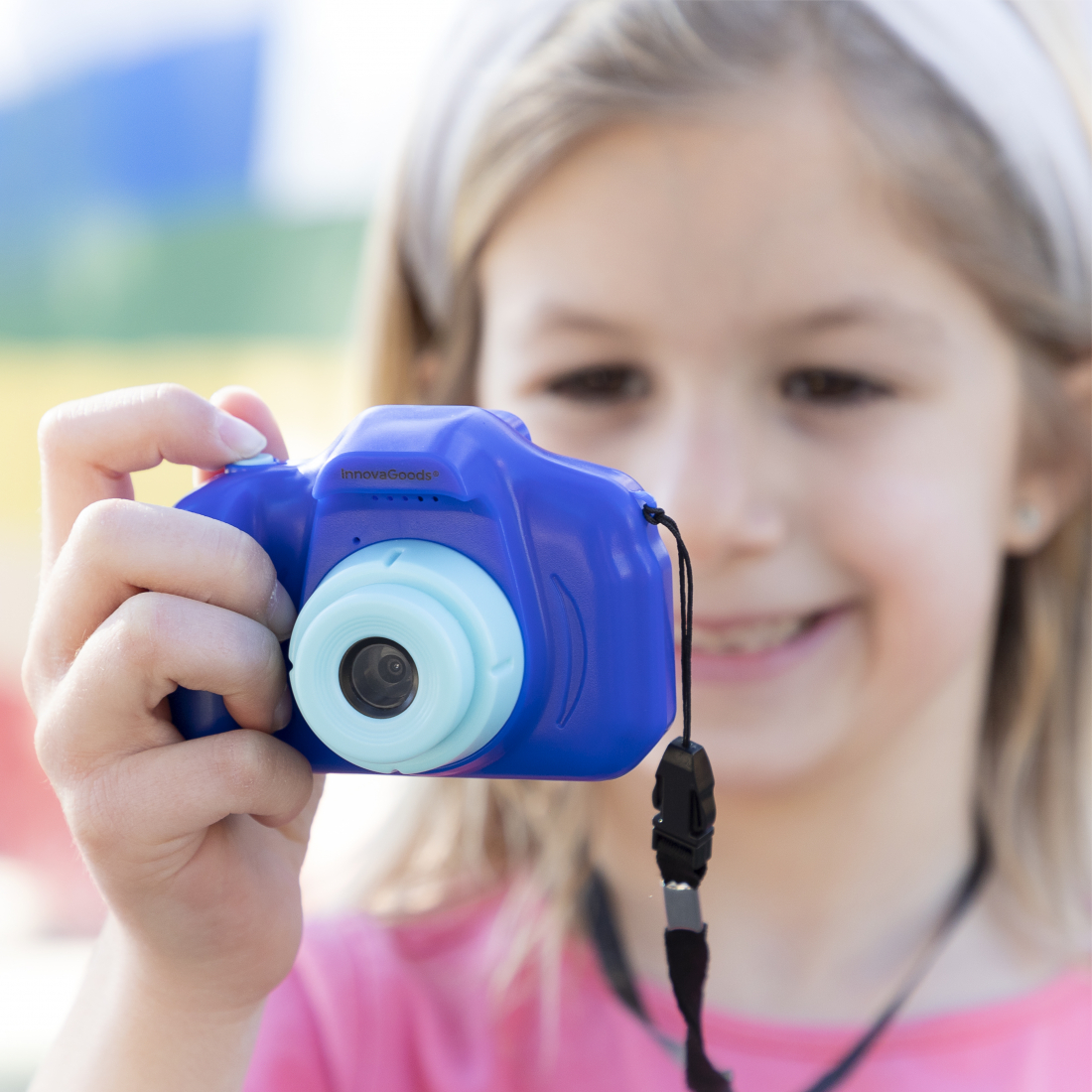 Wiederaufladbare Kinder-Digitalkamera mit Spielen Kiddak