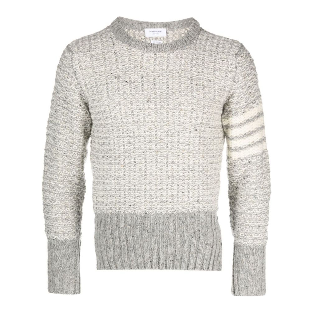 Men's '4-Bar Stripe Tuck-Stitch' Sweater