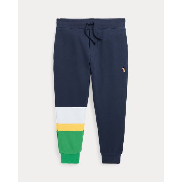 Little Boy's 'Color-Blocked Double-Knit' Sweatpants