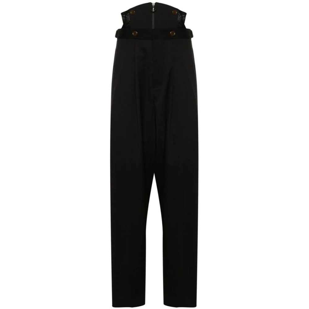 Women's 'Corset-Detail' Trousers