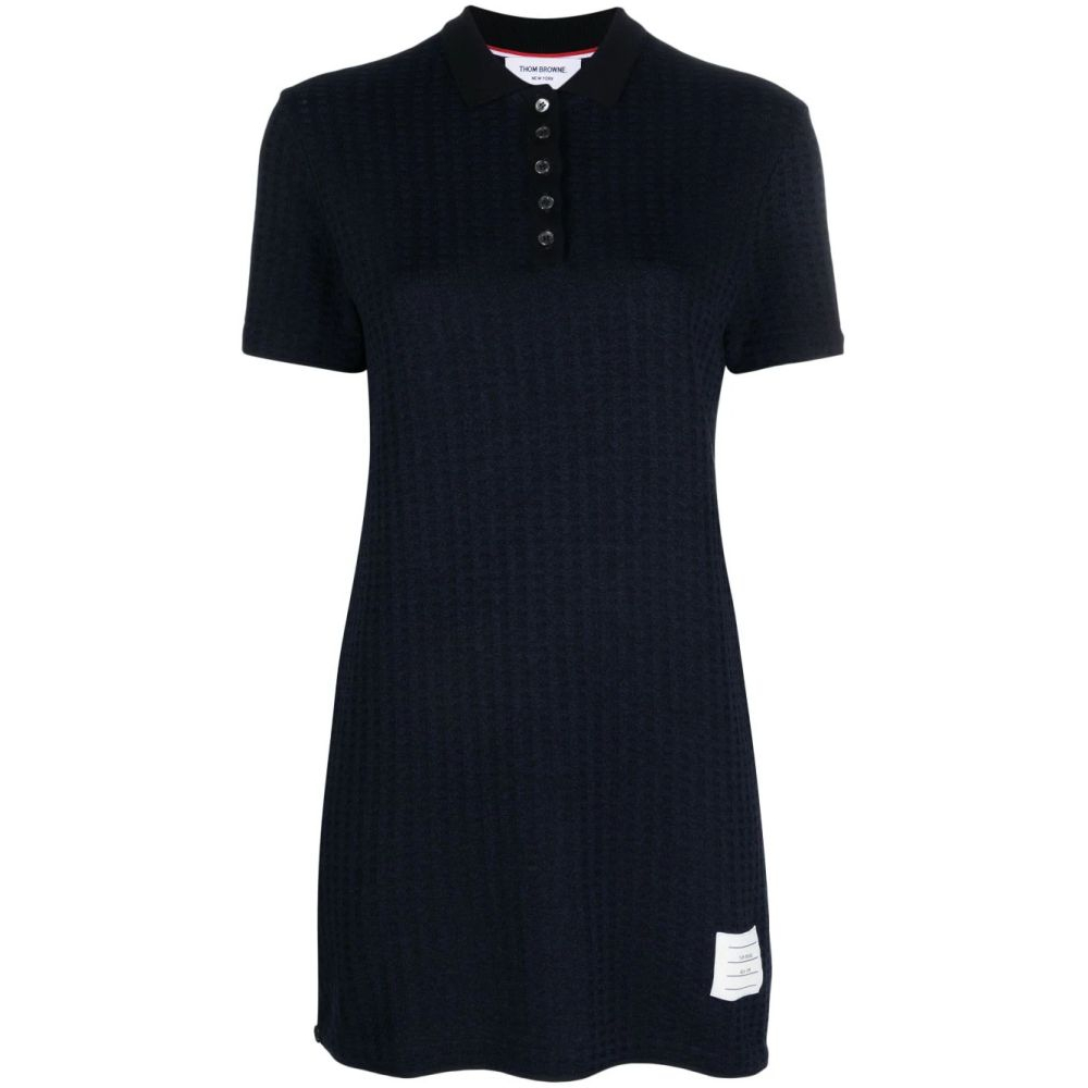 Women's 'Checked' Polo Dress