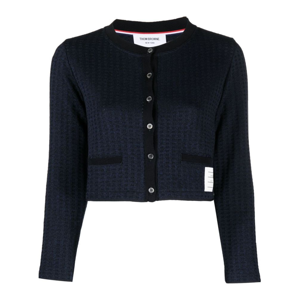 Cardigan 'Checkered' pour Femmes