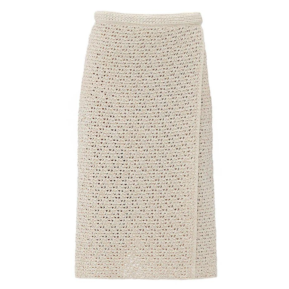 'Crochet' Midi Rock für Damen