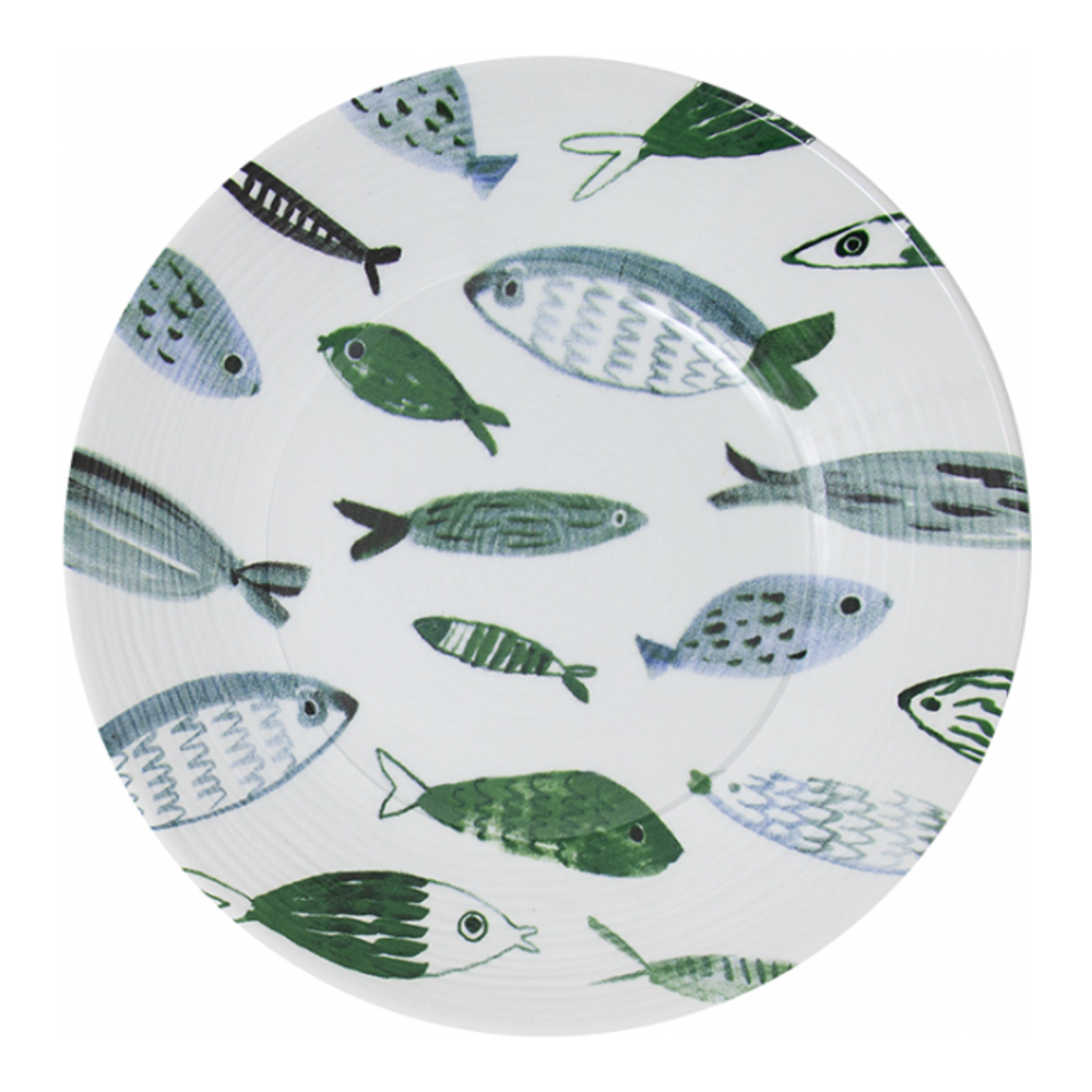 'Camogli Glazed' Soup Plate Set - 23.5 cm - 6 Pieces