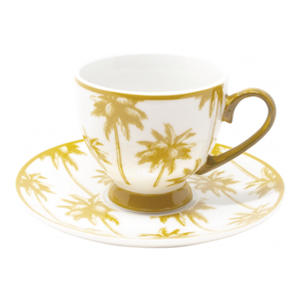 'Aruba' Kaffeetasse & Untertasse Set - 12 Stücke