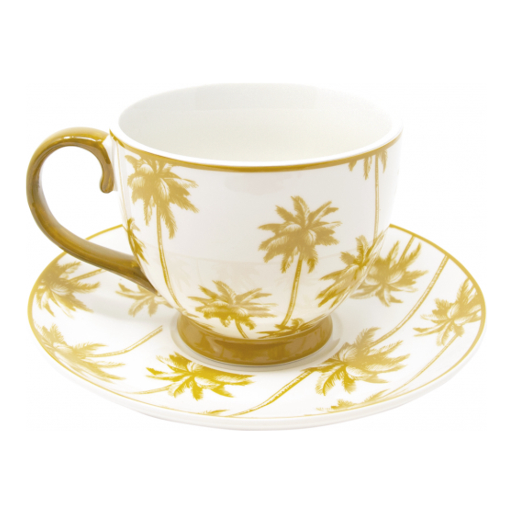 'Aruba' Cup with Saucer - 2 Pieces