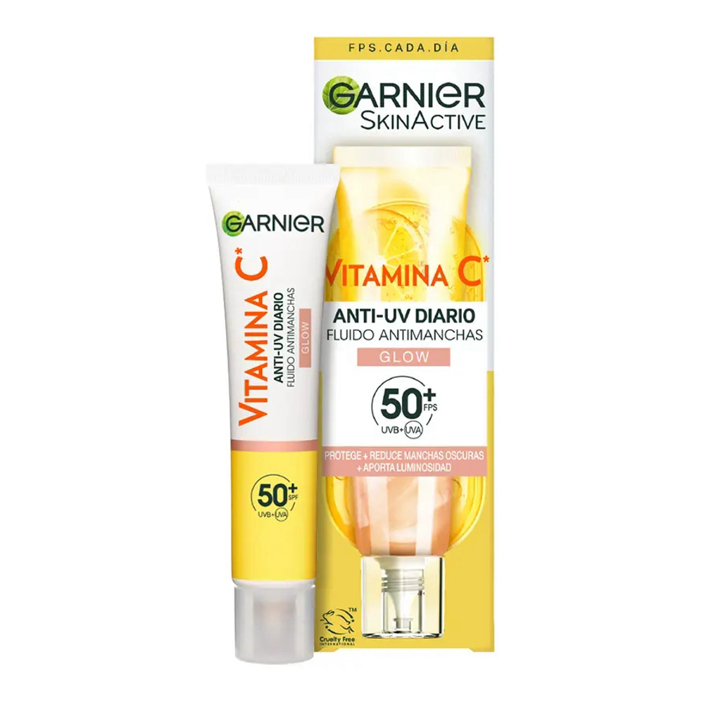 'Skin Active Vitamin C Anti-Spot Fluid SPF50+' Sonnenschutz für das Gesicht - Glow 40 ml