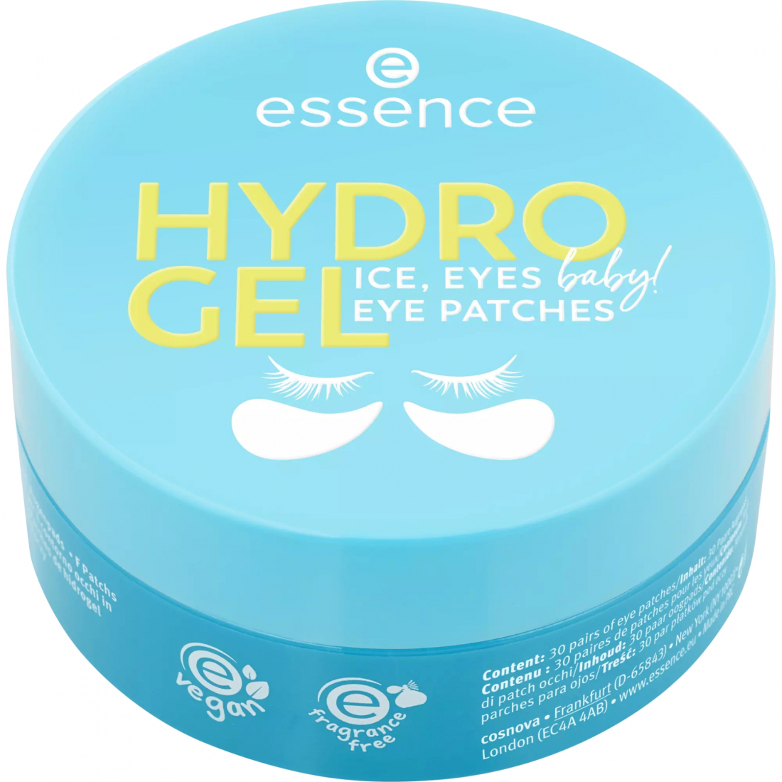 'Hydro Gel Ice, Eyes Baby!' Augenpflaster - 30 Stücke